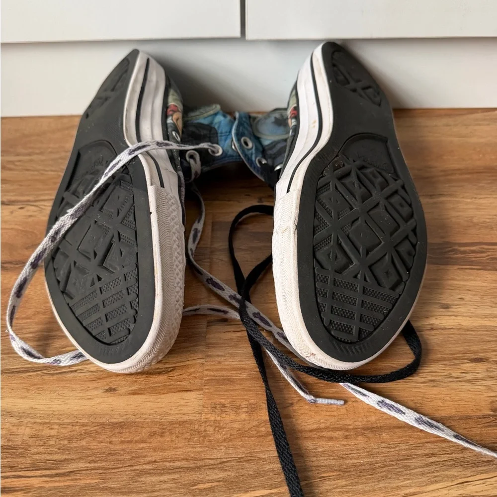 Converse Men’s Chuck Taylor Allstar Batman Penguin High Top Sneakers Size 8 - Picture 8 of 14